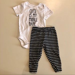 Outfit 9-12 month